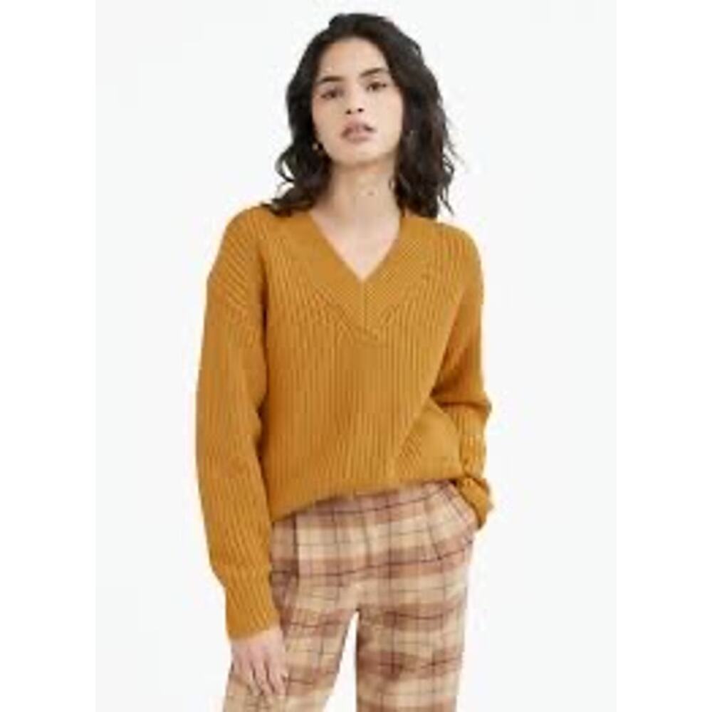 Wilfred Belize Merino Wool V-Neck‎ Sweater Size Large